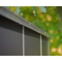 Canopia by Palram Abri de jardin résine Polycarbonate Gris 4.2m²