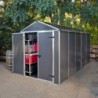 Canopia by Palram Abri de jardin résine Polycarbonate Gris 7m²
