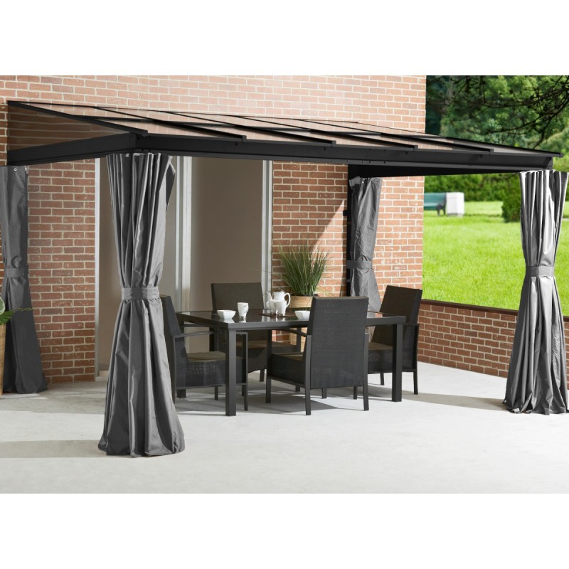 Sojag Tonnelles de jardin Aluminium Gris 9.03m² Sojag Tonnelles de jardin Aluminium Gris 9.03m²