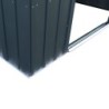 Spacemaker Abri de jardin métal Acier galvanisé Gris 8.5m²