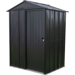 Spacemaker Abri de jardin métal Acier galvanisé Gris 1.5m²