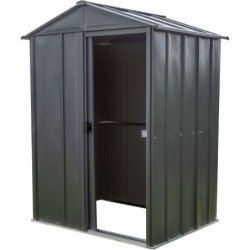 Spacemaker Abri de jardin métal Acier galvanisé Gris 1.5m²