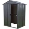 Spacemaker Abri de jardin métal Acier galvanisé Gris 1.5m²