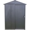 Spacemaker Abri de jardin métal Acier galvanisé Gris 1.5m²