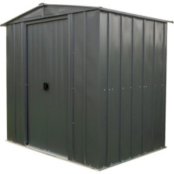 Spacemaker Abri de jardin métal Acier galvanisé Gris 2.5m²
