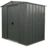 Spacemaker Abri de jardin métal Acier galvanisé Gris 2.5m²