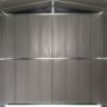 Spacemaker Abri de jardin métal Acier galvanisé Gris 2.5m²