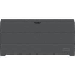 Duramax Coffre de jardin Résine de synthèse Gris
