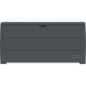 Duramax Coffre de jardin Résine de synthèse Gris