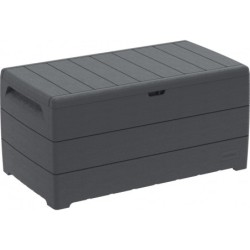 Duramax Coffre de jardin Résine de synthèse Gris