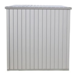 Duramax Abri de jardin métal Acier galvanisé Gris