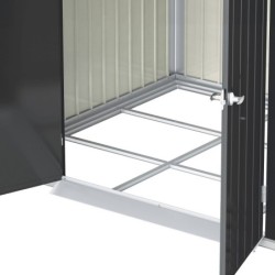 Duramax Abri de jardin métal Acier galvanisé Noir