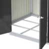 Duramax Abri de jardin métal Acier galvanisé Noir