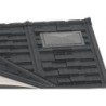 Duramax Abri de jardin résine PVC Gris 11.95m²