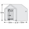 Shelter Logic Serre tunnel Blanc 3.24m²