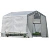 Shelter Logic Serre tunnel Blanc 9m²