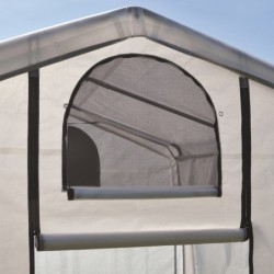 Shelter Logic Serre tunnel Blanc 9m²
