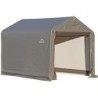 Shelter Logic Abris de jardin en toile  Gris 5.4m²