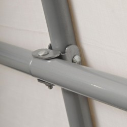 Shelter Logic Abris de jardin en toile  Gris 5.4m²
