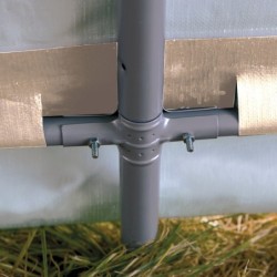 Shelter Logic Abris de jardin en toile  Gris 5.4m²