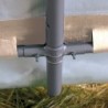 Shelter Logic Abris de jardin en toile  Gris 5.4m²