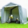 Shelter Logic Abris de jardin en toile  Gris 5.76m²