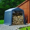 Shelter Logic Abris de jardin en toile  Gris 5.76m²
