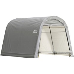 Shelter Logic Abris de jardin en toile  Gris 9m²
