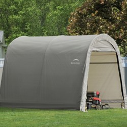 Shelter Logic Abris de jardin en toile  Gris 9m²
