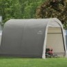 Shelter Logic Abris de jardin en toile  Gris 9m²