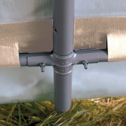 Shelter Logic Abris de jardin en toile  Gris 9m²