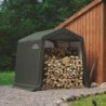 Shelter Logic Abris de jardin en toile  Vert 5.76m²