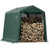 Shelter Logic Abris de jardin en toile  Vert 5.76m²