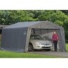 Shelter Logic Abris de jardin en toile  Gris 18.13m²