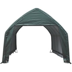 Shelter Logic Abris de jardin en toile Toile en polyéthylène Vert 23.8m²