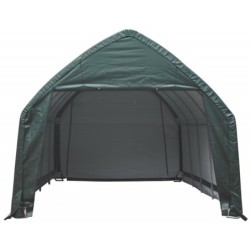 Shelter Logic Abris de jardin en toile Toile en polyéthylène Vert 23.8m²