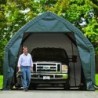 Shelter Logic Abris de jardin en toile Toile en polyéthylène Vert 23.8m²