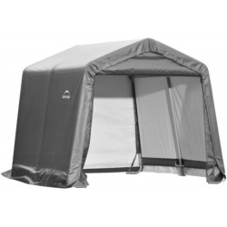 Shelter Logic Abris de jardin en toile  Gris 9m²