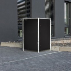 Hide Coffre de jardin Aluminium Noir