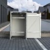 Hide Coffre de jardin Aluminium Noir