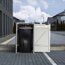 Hide Coffre de jardin Aluminium Gris