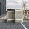 Hide Coffre de jardin Bois Gris
