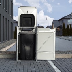 Hide Coffre de jardin Aluminium Gris