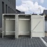 Hide Coffre de jardin Aluminium Noir