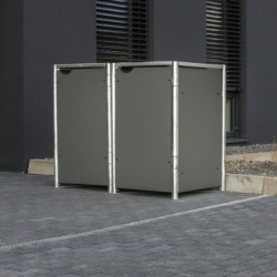 Hide Coffre de jardin Aluminium Gris