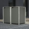 Hide Coffre de jardin Aluminium Gris