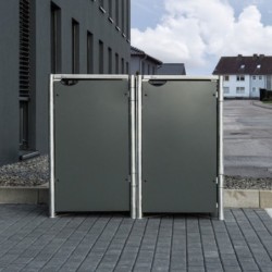 Hide Coffre de jardin Aluminium Gris
