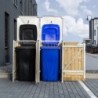Hide Coffre de jardin Bois Marron