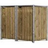 Hide Coffre de jardin Bois Marron
