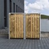 Hide Coffre de jardin Bois Marron